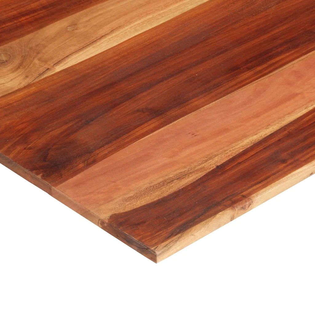 Piano Tavolo in Legno Massello di Acacia 15-16 mm 70x70 cm 285984