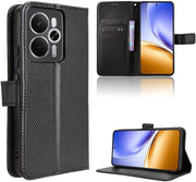 Portafoglio con apertura a scatto - Tasca per carte di credito - Chiusura magnetica - Protezione morbida in TPU e vetro - Copertura per smartphone