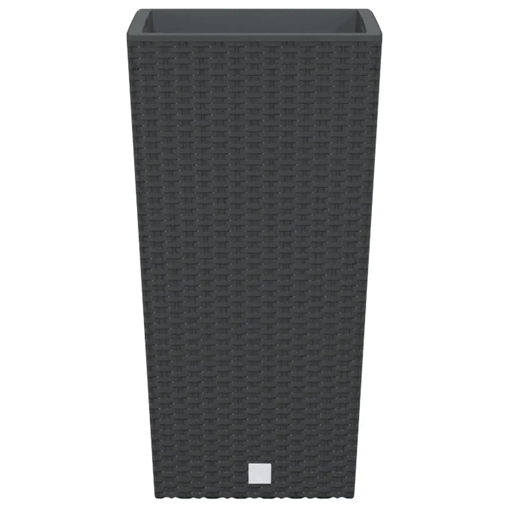Fioriera con Interno Rimovibile Antracite 11 / 26,5 L PP Rattan 364673