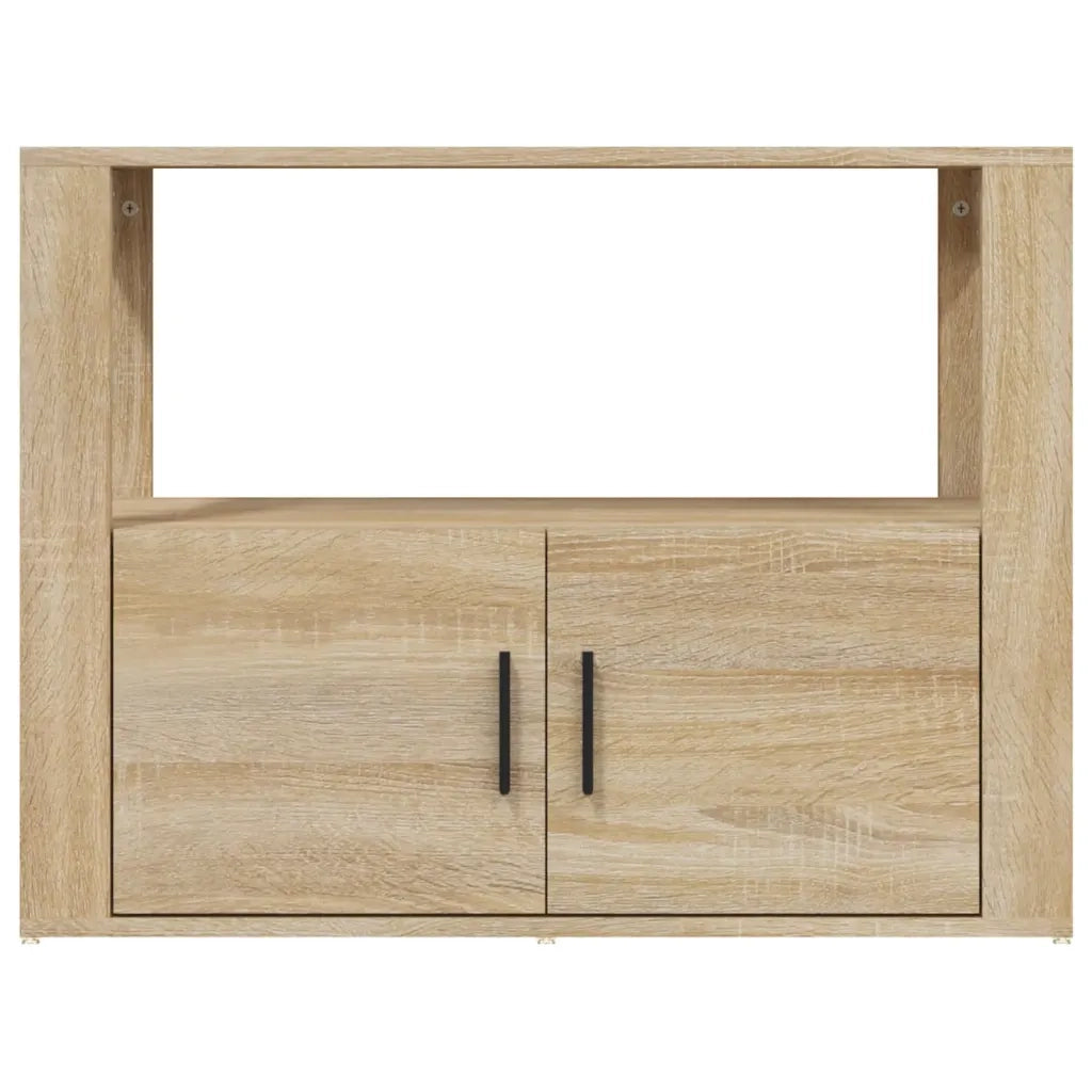 Credenza-Buffet-Armadio da cucina Rovere Sonoma 80x30x60 cm in Legno Multistrato