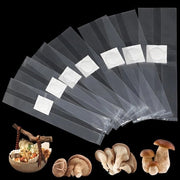 Set di coltivazione funghi 18 x 35 cm - Sacchi di coltivazione funghi con filtro - Kit di coltivazione funghi - Accessori di crescita per funghi - Resistente e impermeabile - 50 pezzi