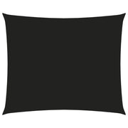 Vela ombreggiante/ombrellone rettangolare 2 x 3 m in tessuto Oxford nero 02_0009598