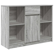 Credenza | Madia | Buffet da pranzo | Armadio da pranzo con Cassetto Grigio Sonoma 101x35x76 cm in Truciolato