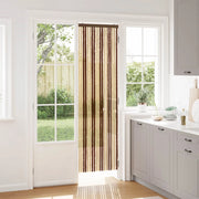 Tenda per insetti in chenille Marrone e Beige 56 x 200 cm 42034446