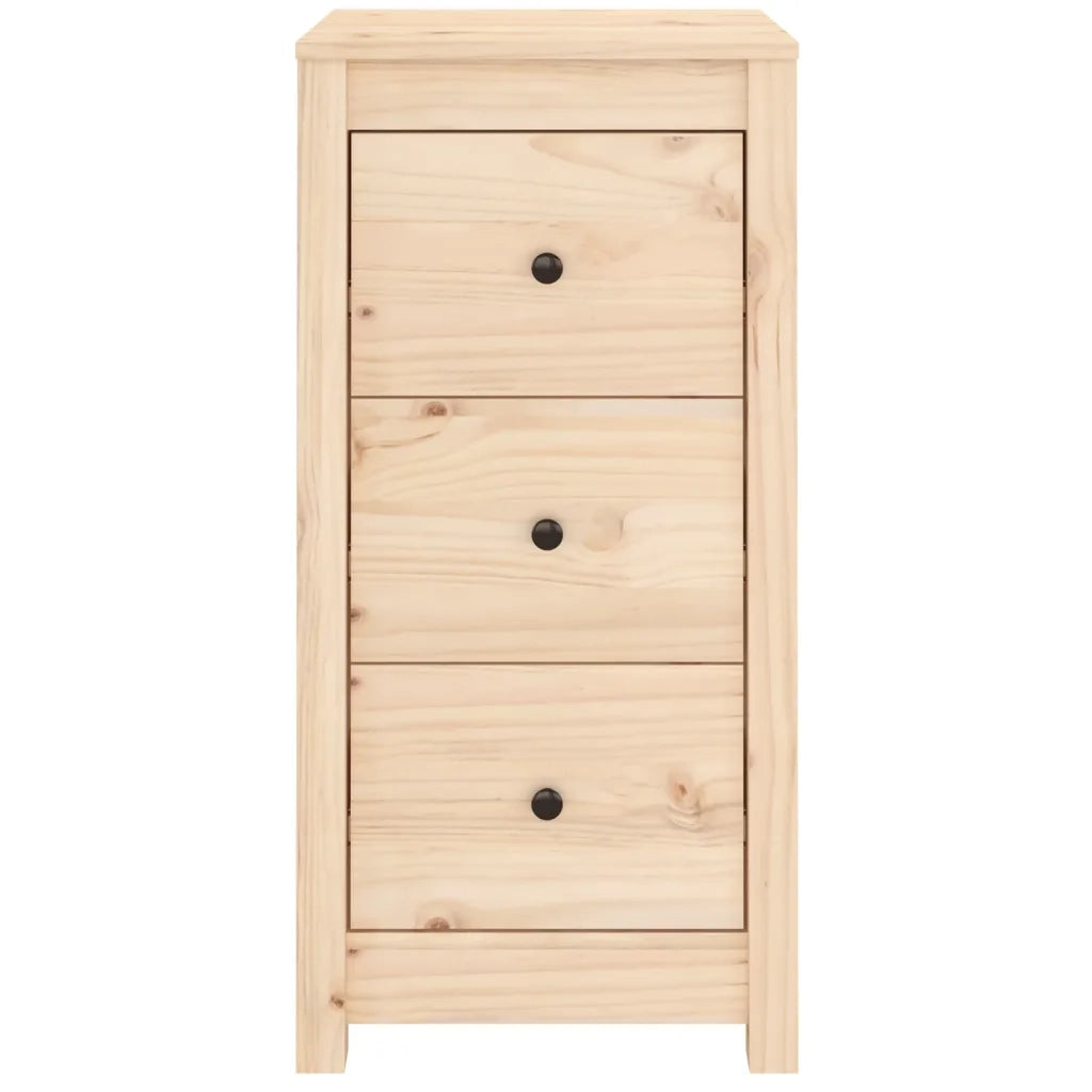 Credenza | Madia | Buffet da pranzo | Armadio da pranzo 40x35x80 cm in Legno Massello di Pino