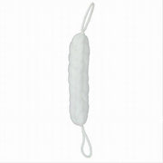Trade Shop - Lavaschiena Spugna Rete Esfoliante Bagno Doccia A Treccia Scrubber 79588 Bianco -