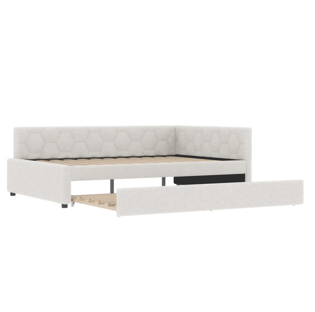 Letto 140x200 cm con letto estraibile; USB e Type-C