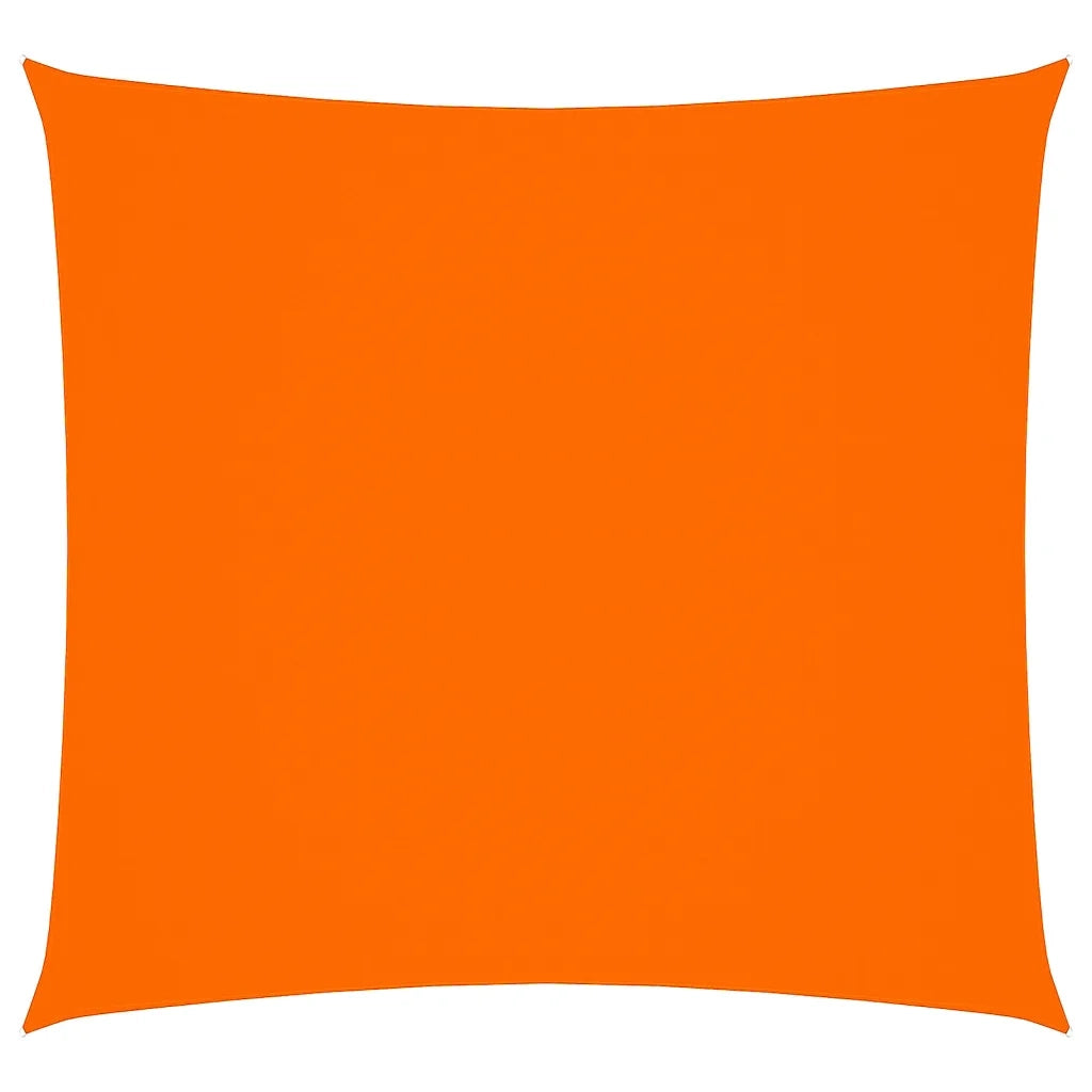 Parasole a Vela in Tela Oxford Quadrata 7x7 m Arancione