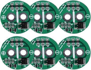 6 pezzi condensatore super Farad 2.5V con modulo di protezione - piastra di protezione - pannello di protezione supercondensatore.