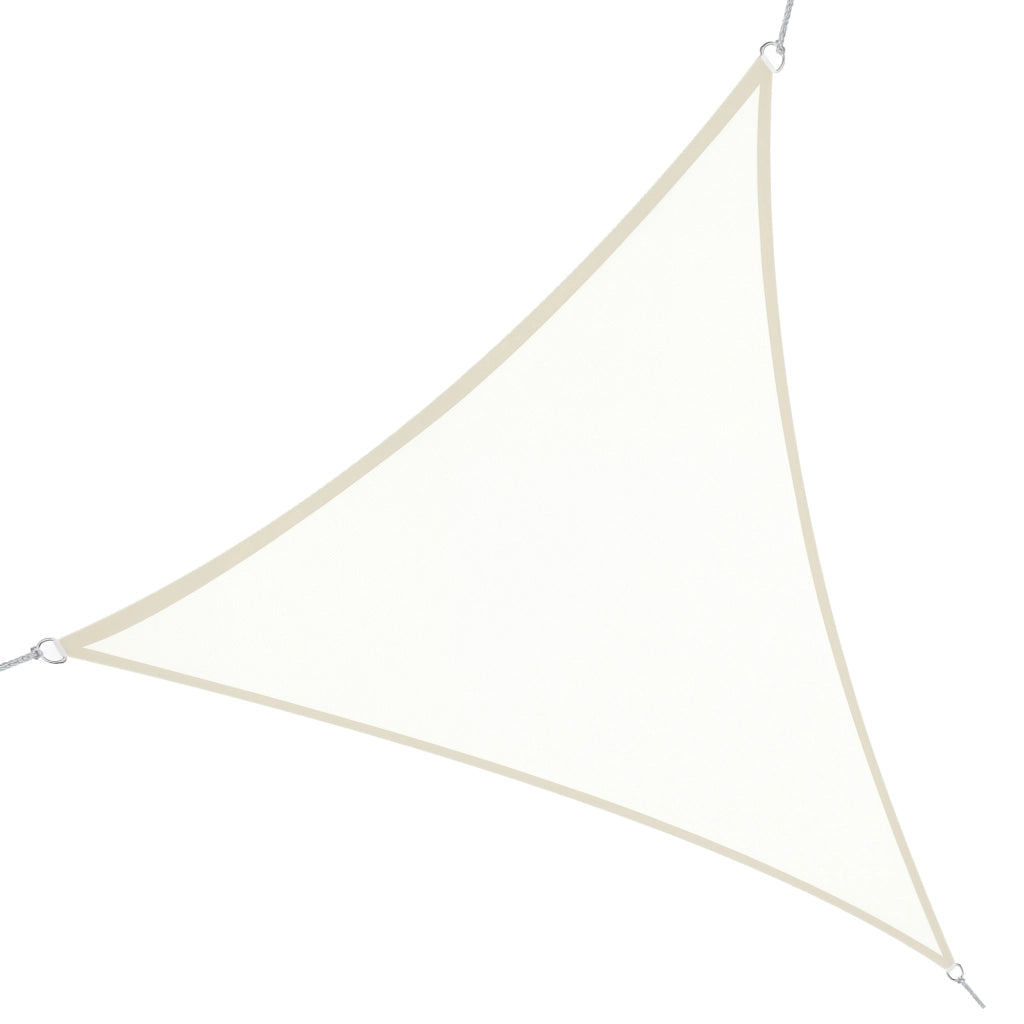 Toldo triangolare vela ombra ¨C zephmum ¨C crema 6x6x6 m