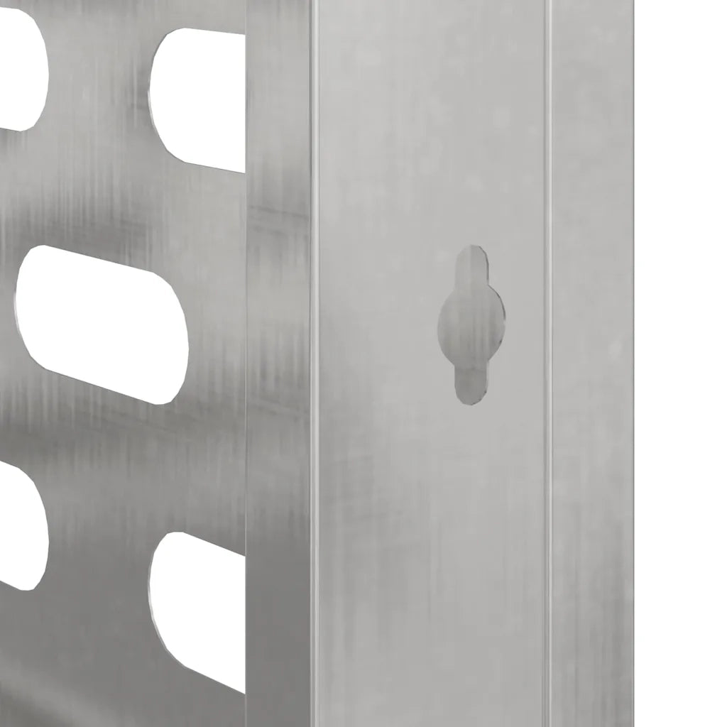 Copertura per condizionatore d'aria Argento 110 x 50 x 105 cm 865915