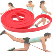 Trade Shop - Fascia Elastica Aerobica Fitness Yoga Banda Di Resistenza Stretching Allenamento -