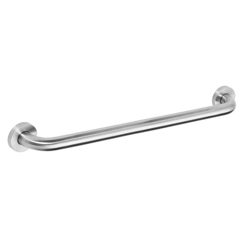Maniglione doccia HELP 1100 in acciaio spazzolato 118x8x10,6cm