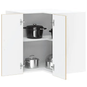 Pensile da Cucina ad Angolo-Mobile Cucina da Parete Kalmar Rovere Sonoma in Truciolato