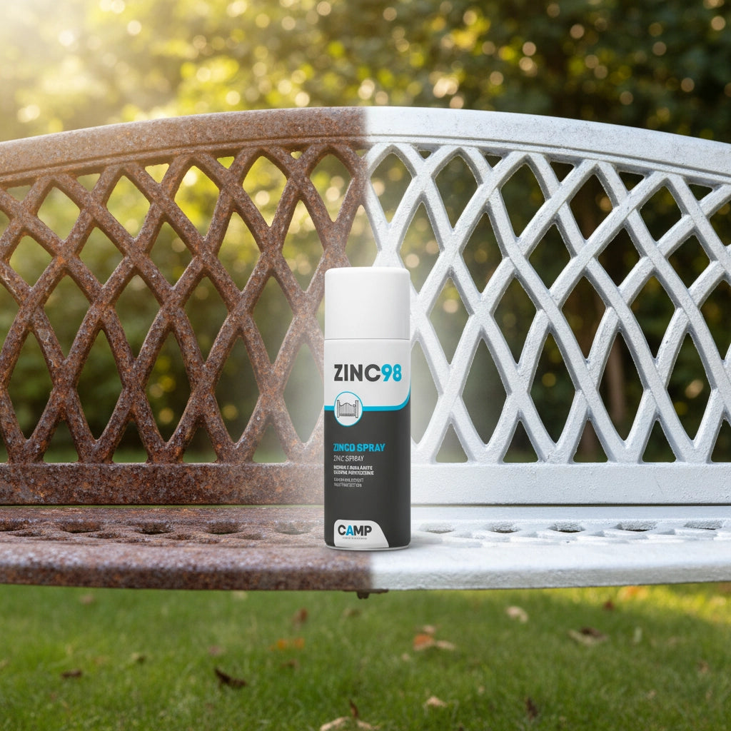 Kit 6 pezzi zinc 98 spray protettivo antiossidante zinco chiaro 400 ml