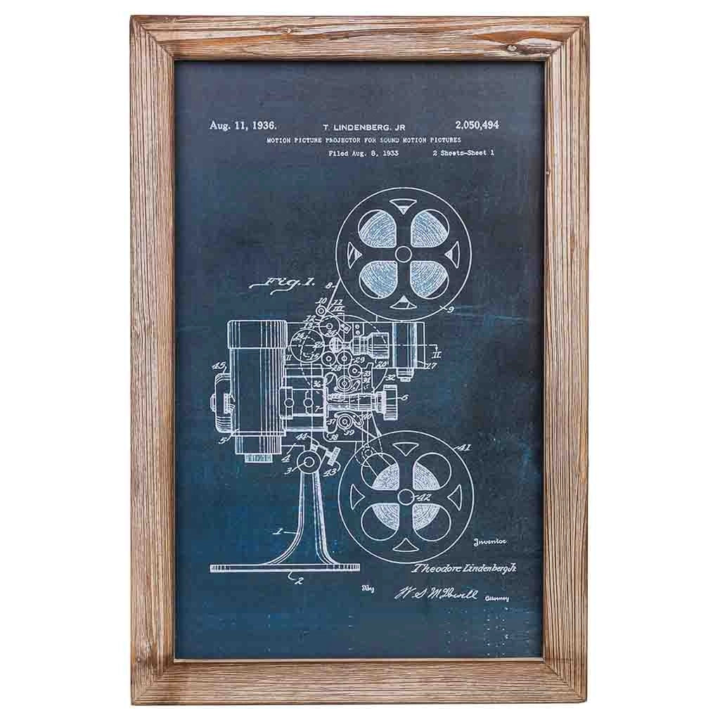 Quadro in tela stampata con cornice in legno, 40x60x1,5