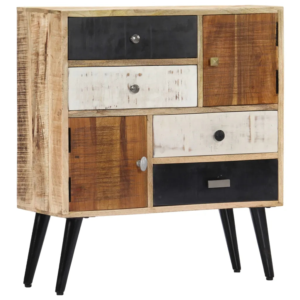 Credenza 70x30x78 cm in Legno Massello di Mango cod mxl 6073