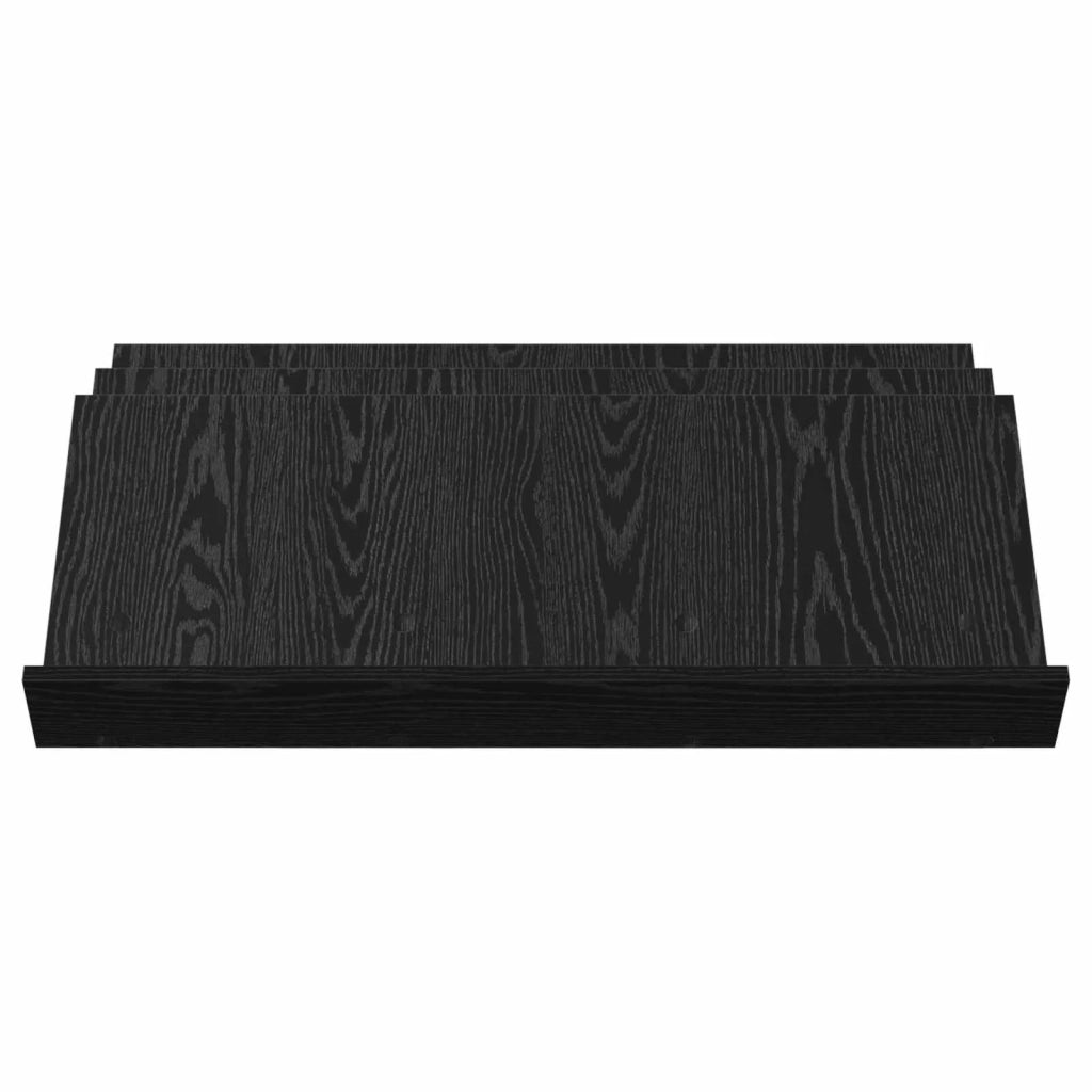 Scaffale per riviste Rovere Nero 90 x 53 x 28,5 cm CFW9278251