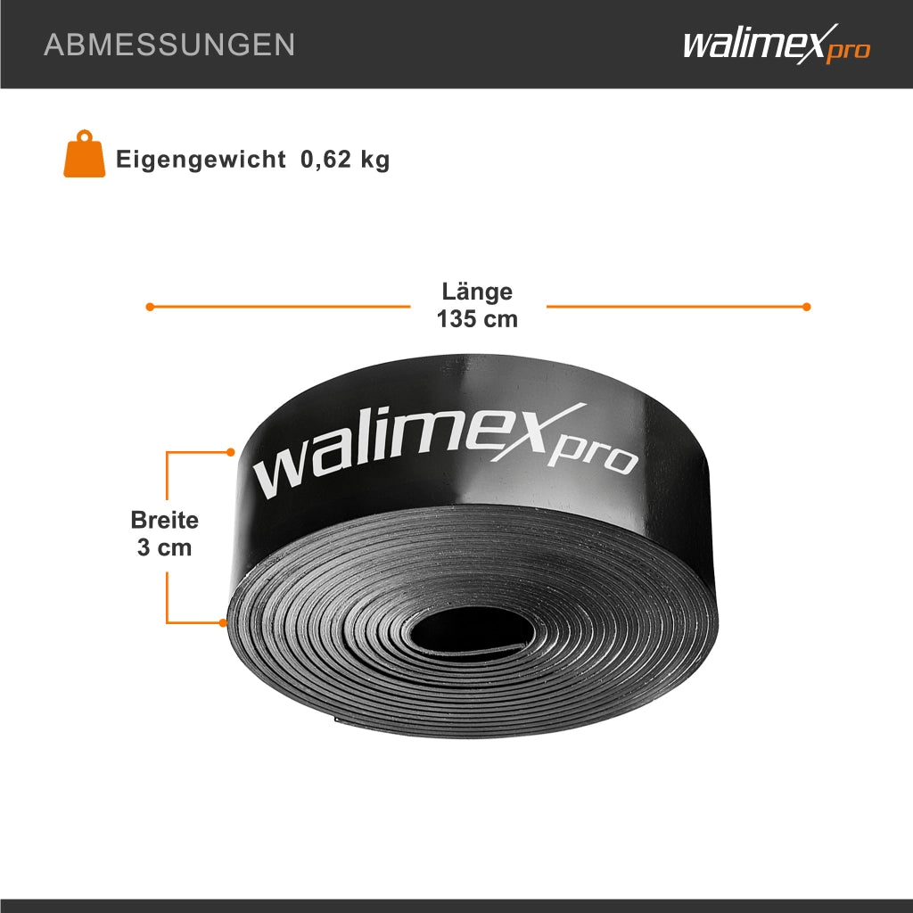 Nastro ponderale magnetico, 2,7 m, per la ponderazione di sfondi in carta e tessuto per lo studio fotografico, ideale per la fotografia in interno