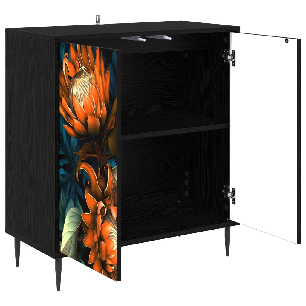 Credenza LOCHEM Rovere Nero 69 x 33 x 76 cm 8006930