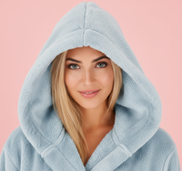 Accappatoio Da Donna Nancy + Calzini L.blue S/m