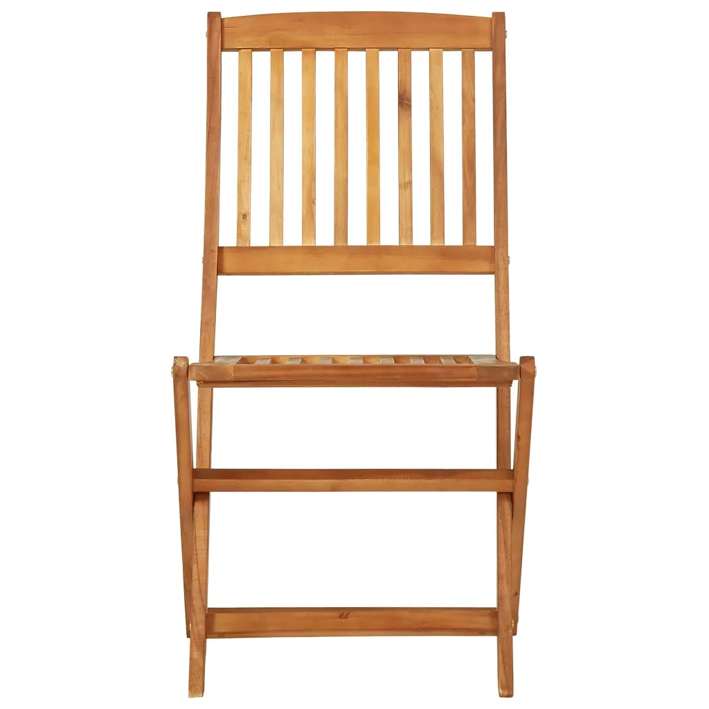 Set da Pranzo da Giardino 3 pz Pieghevole in Massello di Acacia 3058258