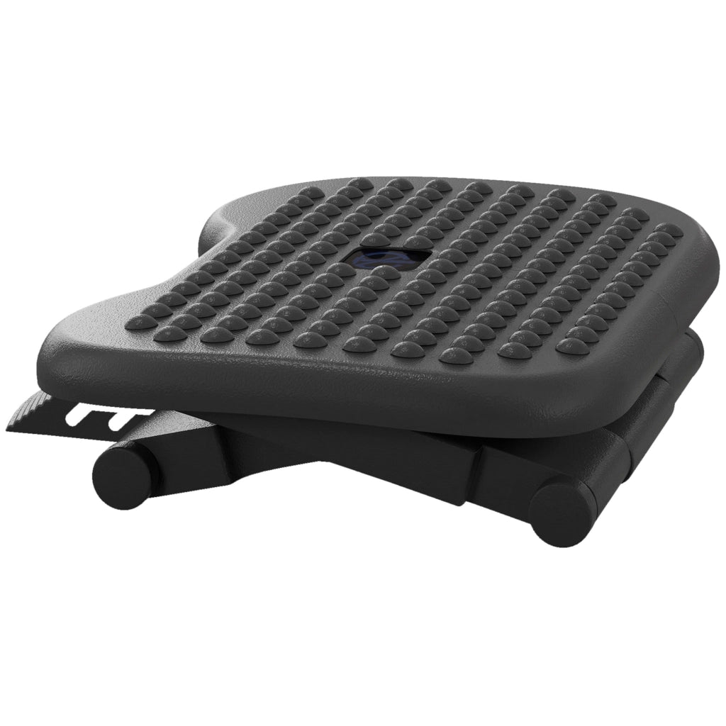 Supporto per piedi ergonomico regolabile ¨C zephmum ¨C nero 46x35 cm