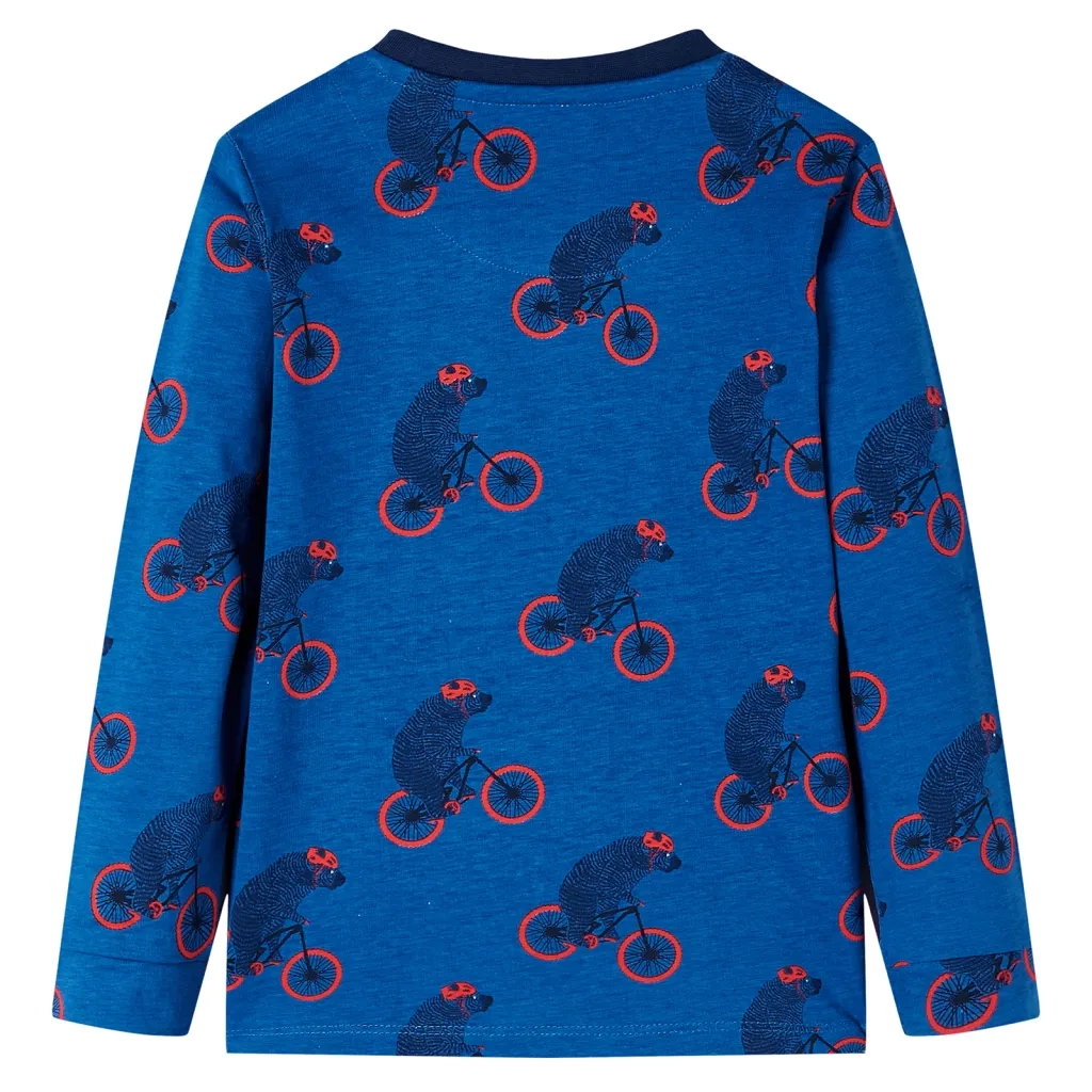 Pigiama per Bambini a Maniche Lunghe Petrolio 104 CFW1190170