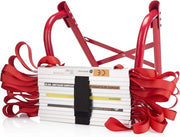 Scala di emergenza 45 metri 450 kg di capacità - Rosso