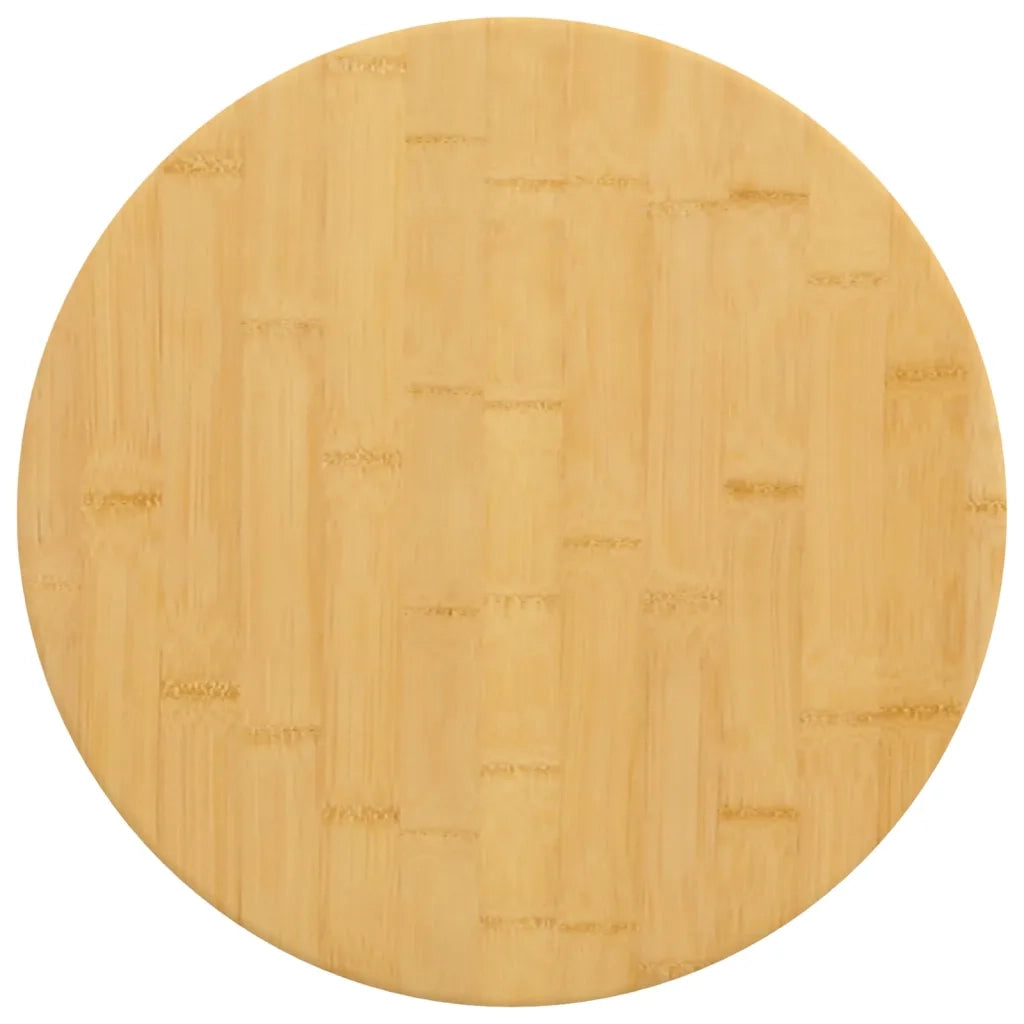 Piano del Tavolo Ã˜40x1,5 cm in BambÃ¹cod mxl 103023