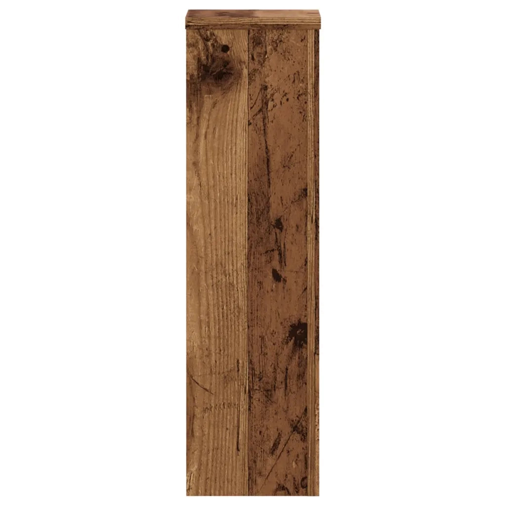 vidaXL Supporti per Piante 2 pz Legno 17x17x60 cm Legno Multistrato