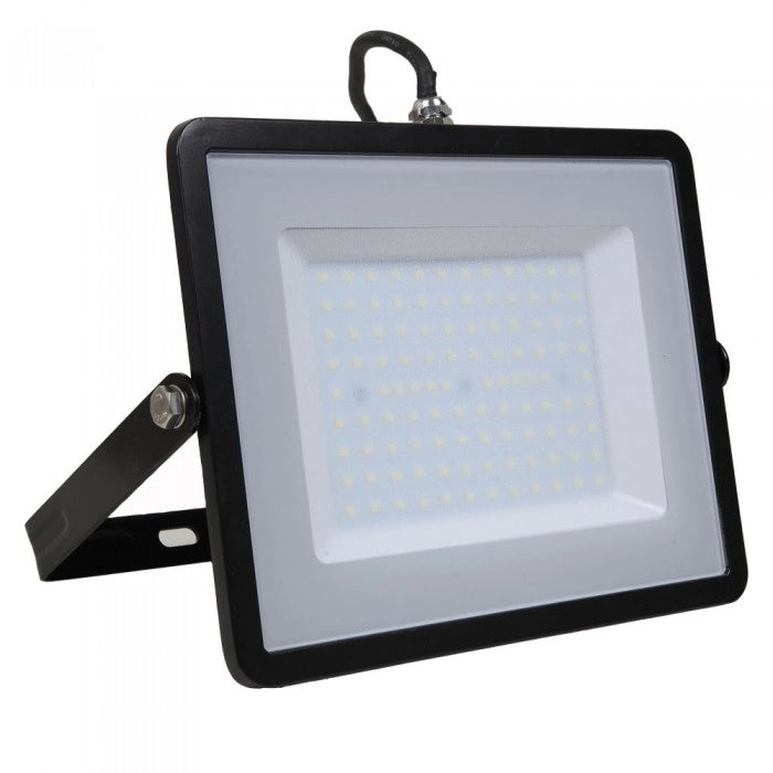 V-TAC VT-100-B Faro LED SMD Chip Samsung 100W Colore Nero 6400K IP65 SKU 414