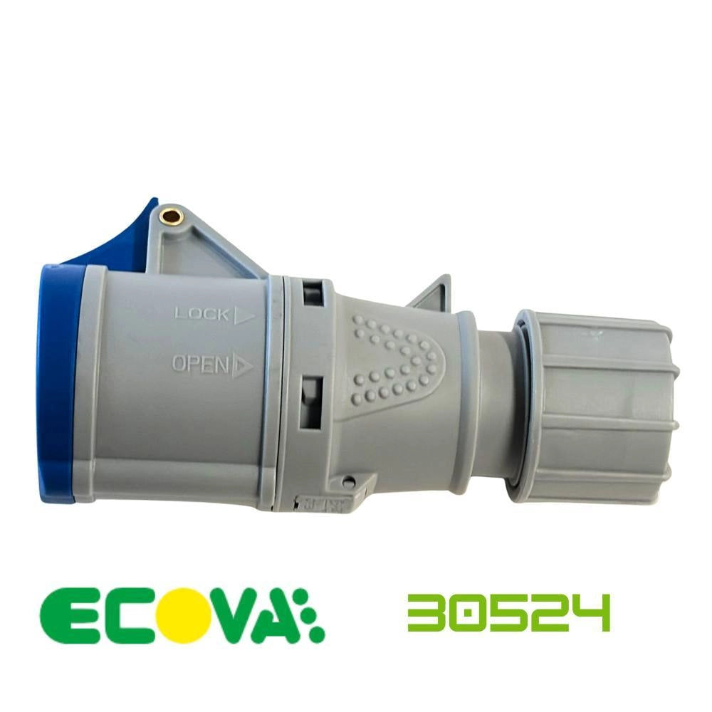 Ecova 30524 presa industriale 16a 230v 2p+t ip44 resistente e affidabile