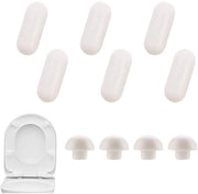 Set di tamponamenti per il water - demper, steunplug, tamponamenti per il water, tamponamento per il water, sostegno per il water