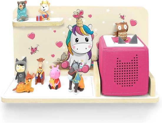 Recinseratore per music box con tema pony - Adatto per Toniebox e 25 Tonies - Ideale come idea regalo