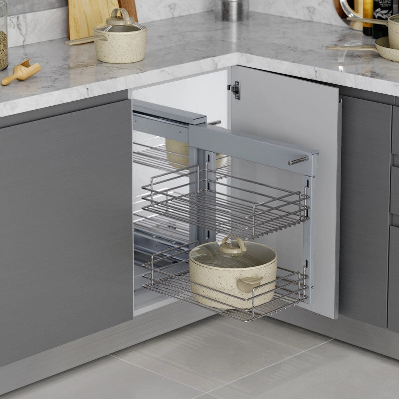 Titane Portacoltelli da cucina, Acciaio e Tecnoplastica, Grigio Antracite