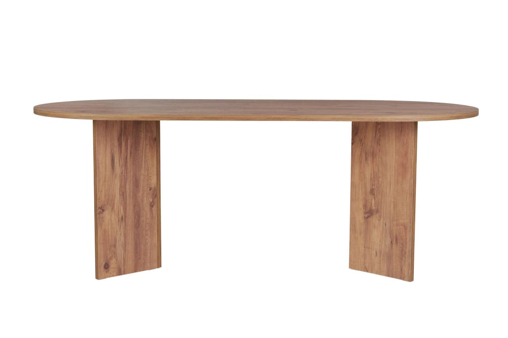 Tavolo da pranzo in legno "Sabella" 200 x 90 x 75 cm - Pino Atlantico