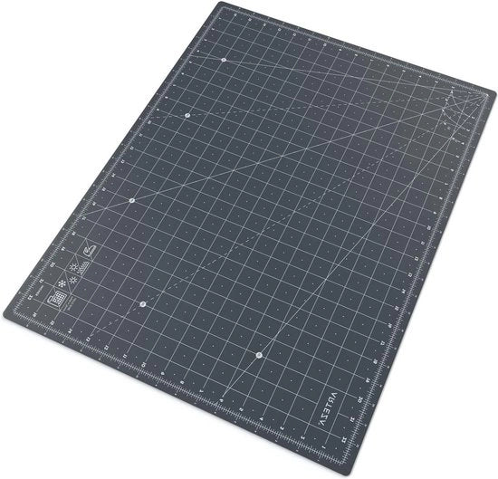 Taglierino da stoffa 18x24 pollici con rete per tagliare stoffa, carta, vinile, plastica, pellicole per scrapbook, ecocompatibile, resistente e flessibile