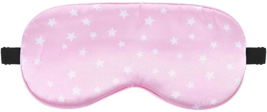 Slaapmasker in Seta con Cinturino Regolabile per la Bloccatura della Luce, Occhiali da Sonno in Seta per una Buona Qualità del Sonno (Rosso)