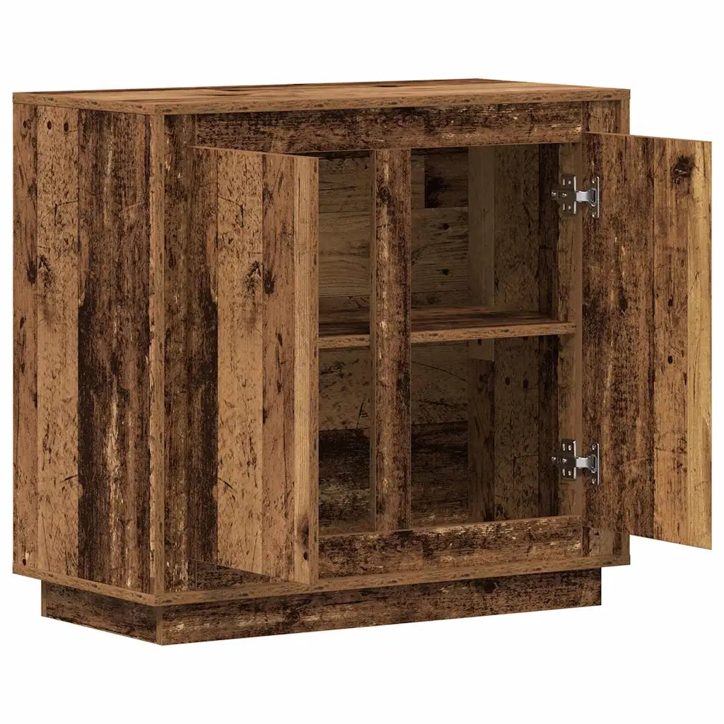 Credenza | Madia | Buffet da pranzo | Armadio da pranzo Legno vecchio 80 x 40 x 75 cm Legno multistrato