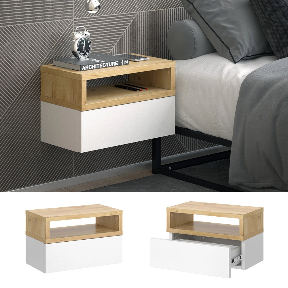 Vicco Comodino camera da letto Marrone 45 x 28 cm
