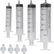 Kit di pulizia nasale a spruzzo 4 pezzi riutilizzabile portatile 10 ml 20 ml 30 ml 60 ml set di pulizia nasale con punta di aspirazione in silicone - Pulitore nasale professionale