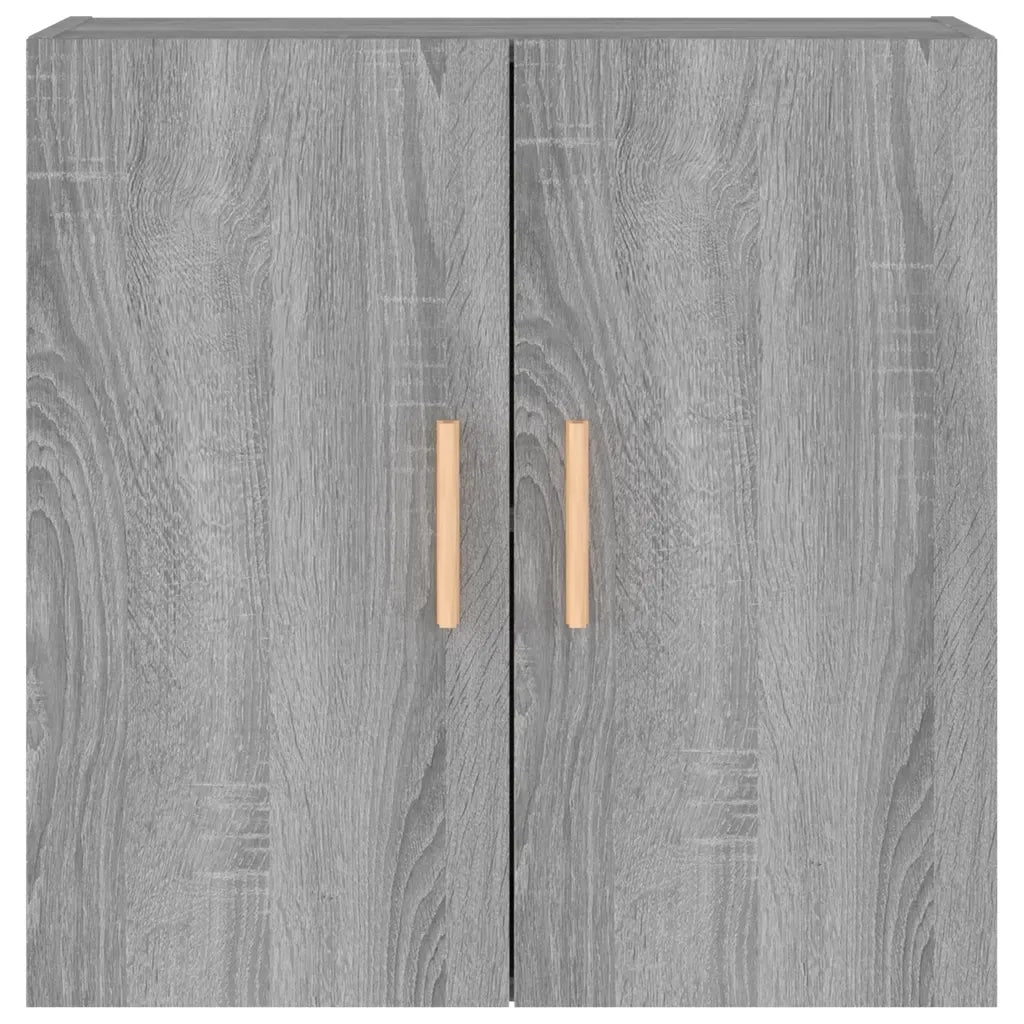 Armadietto a Muro | Mobile Pensile Grigio Sonoma 60x30x60 cm Legno Multistrato