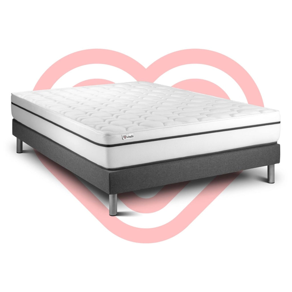 Set materasso e base 200x200 cm - Vital Spa
