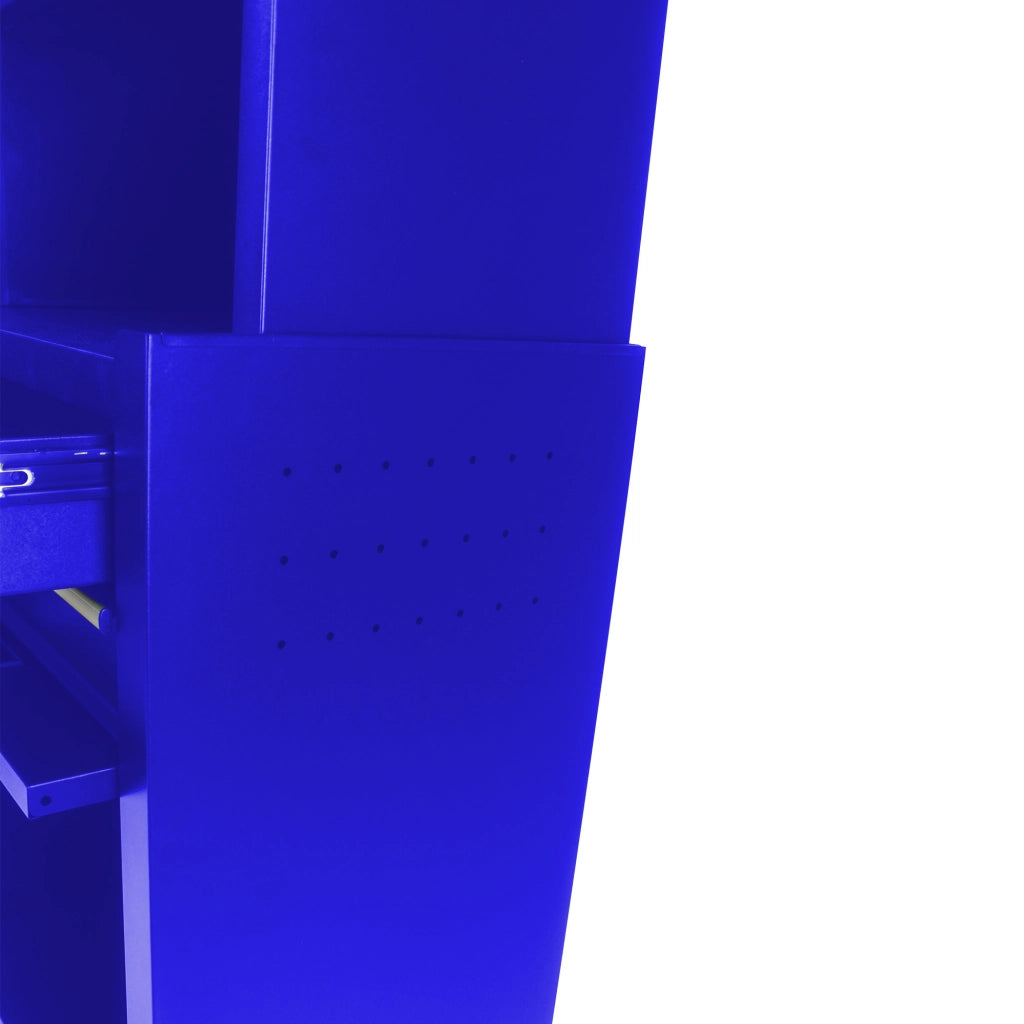 ARMADIO PORTA ATTREZZI 6 cassetti 58,3x37,5x71,8 cm Blu in acciaio