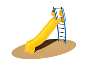 Scivolo Maignan Giochipark H195 o 275cm in polietilene e scala in metallo - Scivolo H 275cm
