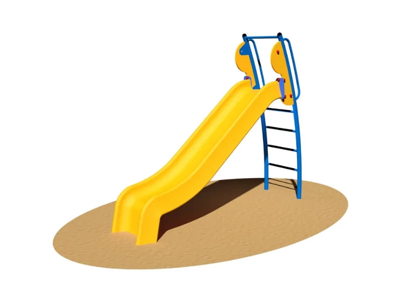 Scivolo Maignan Giochipark H195 o 275cm in polietilene e scala in metallo - Scivolo H 275cm