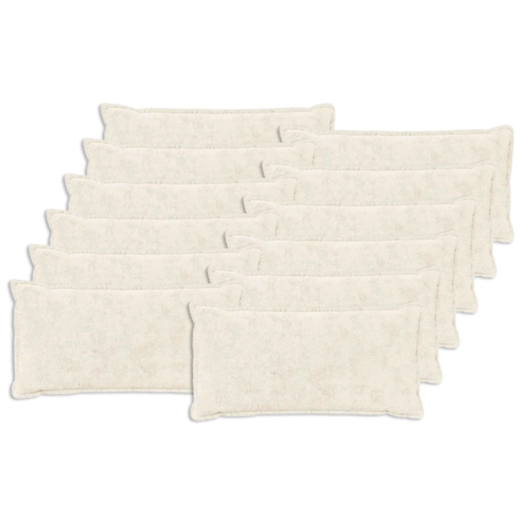 Federa 12 pz HOUTEN Bianco 40 x 80 cm 918441