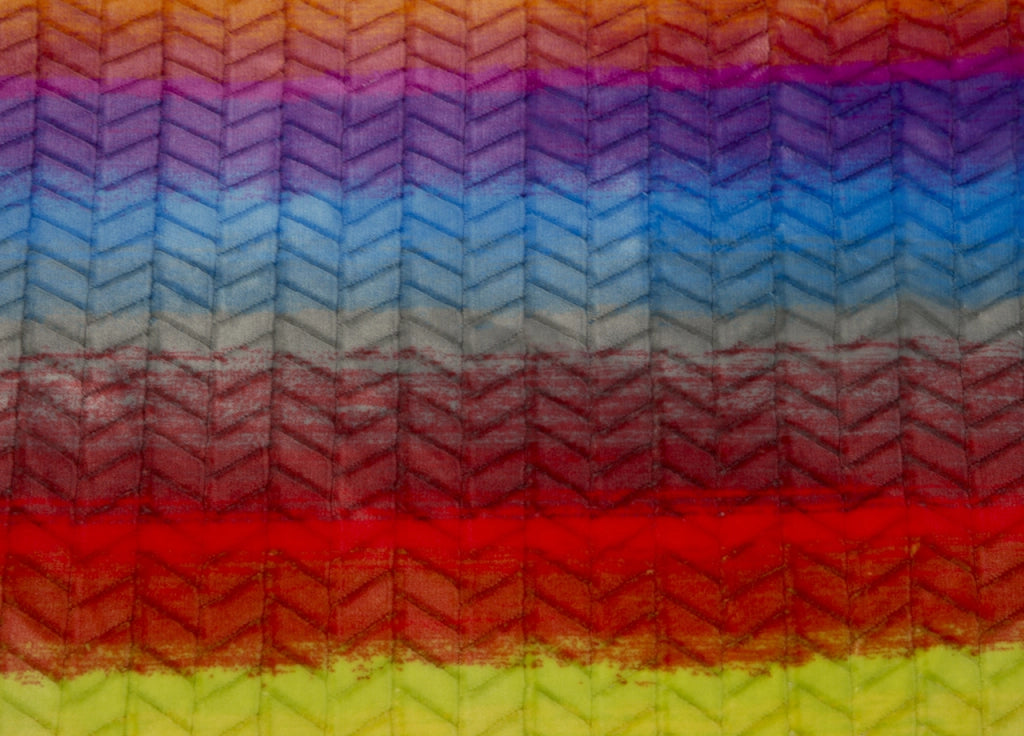 Plaid Coperta Divano Multicolore Retro Agnellato Pelliccia Sherpa Inverno Caldo - 1 Piazza - Multicolore