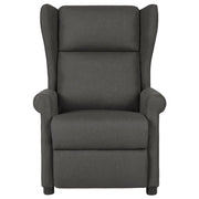 Poltrona Massaggiante Grigio Scuro in Tessuto 348517